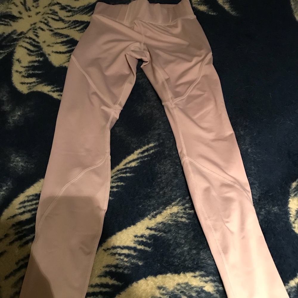 Pink workout leggings